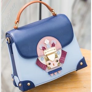 Brand NWT designed Leather Chain Indian Style Bag